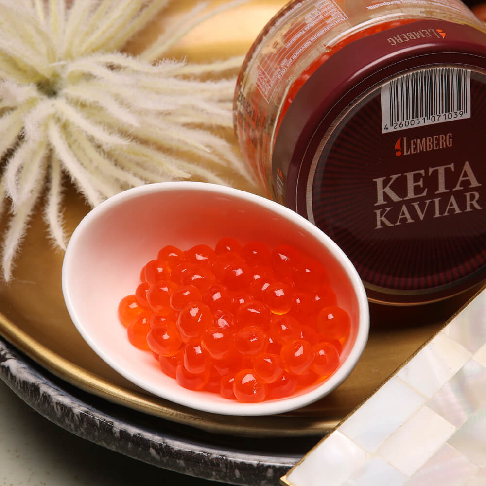 Kaviar iz lososa keta, 100g