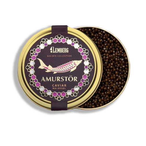 Kaviar amurskega jesetra, 100 g